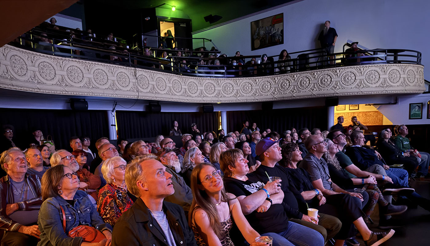 Sold-out theater at the Portland Film Festival